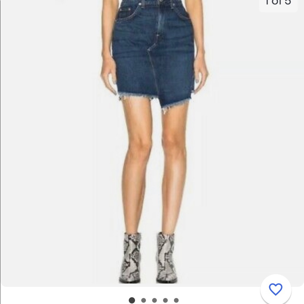 COPY - RAG & BONE Denim Skirt (28)